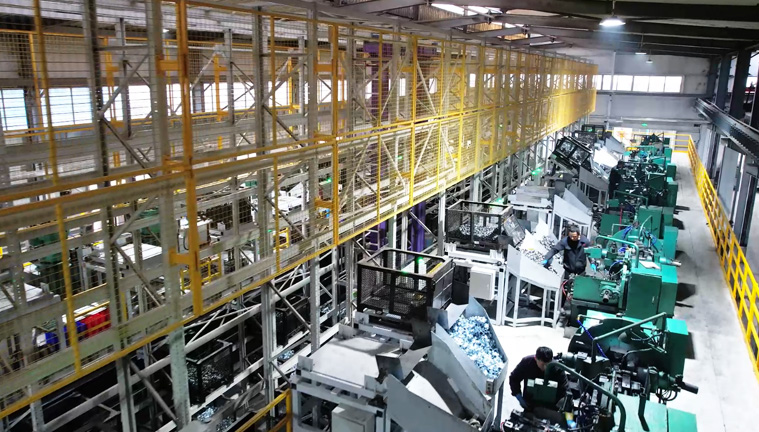 儲存、交轉(zhuǎn)、上料一體化線邊倉